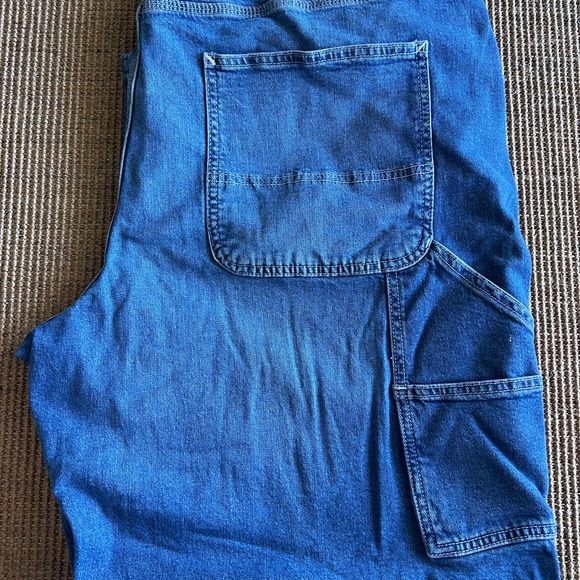 EUC Mid Rise '90s Loose Carpenter Jeans with Washwell Size 35 - Picture 5 of 6